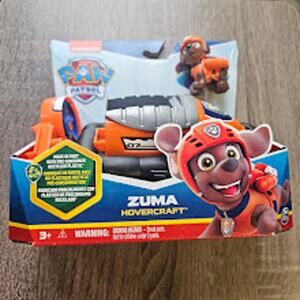 Paw Patrol Zuma’s Hovercraft Vehicle And Action Figure Ages 3+ NWT